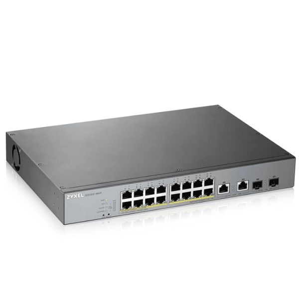 Управляемый PoE-коммутатор 18-канальный Zyxel GS1350-18HP