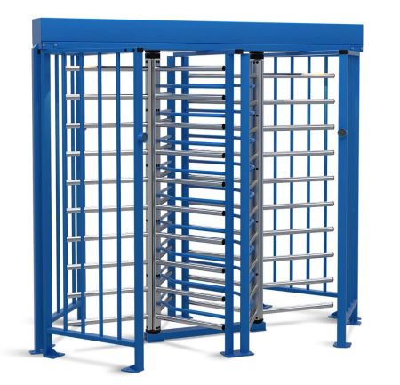 Турникет полноростовой двухпроходной PERCo-RTD-20.1S уличный с электроприводом