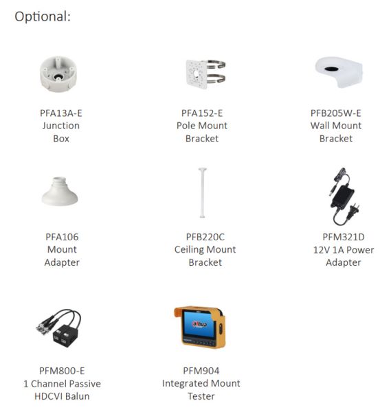 Уличная HD-CVI видеокамера 2Мп Dahua DH-HAC-T2A21P-0600B