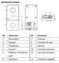 Комплект IP-видеодомофона HiWatch DS-D100IKWF(B) (вызывная панель + монитор)