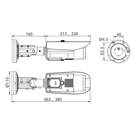IP-видеокамера 2Мп RVi-2NCT2369 (5-50)