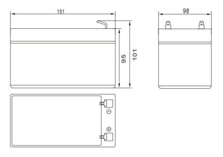 Аккумулятор Etalon FORS 1212 (12В 12 А∙ч)