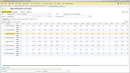 ПО системы контроля доступа PERCo-Web, модуль PERCo-WM03 Интеграция с 1С