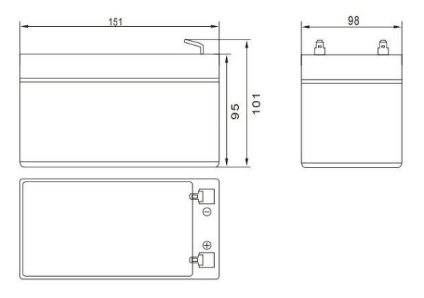 Аккумулятор Etalon FORS 1212 (12В 12 А∙ч)