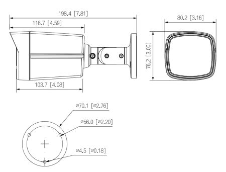 Уличная HD-CVI видеокамера 8Мп Dahua DH-HAC-HFW1801TLMP-IL-A-0280B-S2