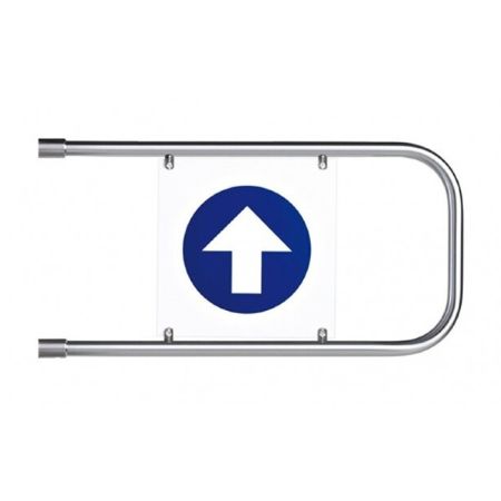 Створка калитки PERCo ASG-650 длиной 650 мм для WHD-05 нержавеющая сталь