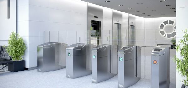 Центральная секция C раздвижного турникета Magnetic MPH-112C-A111 520 мм, со створками 1200 мм