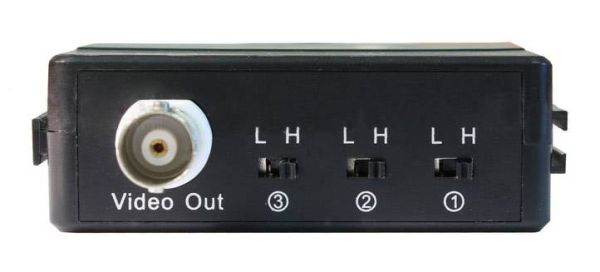 Активный приёмник видеосигнала Osnovo RA-H по витой паре до 700м