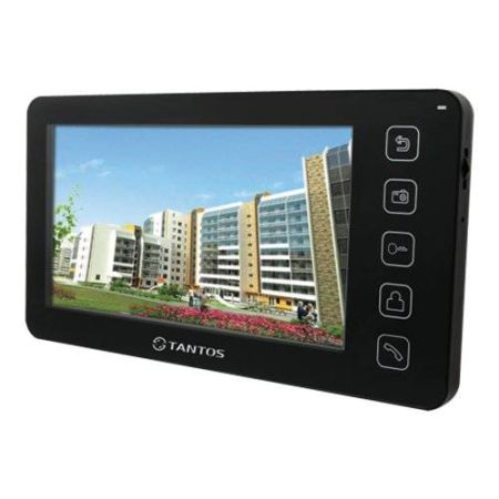 Монитор видеодомофона c кнопочным управлением TANTOS Prime (черный)