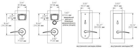 Электронный замок dormakaba Saflok Quantum IV (QF1-GBNA0E0LCN000A-BK)