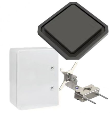 Комплект UHF RFID-считывателя SAUK LongRange4ch-iot-PRO с антенной и кронштейном