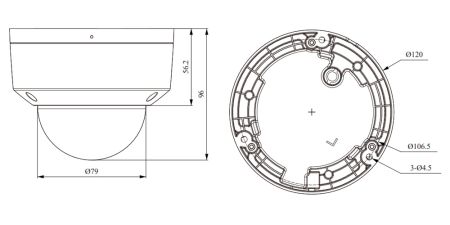IP-видеокамера 2Мп RVi-1NCD2033 (2.8-12) с вариофокальным объективом