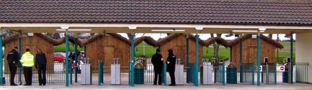 Турникет-трипод тумбовый PERCo-TTD-03.2S из нержавеющей стали (с планками Антипаника)