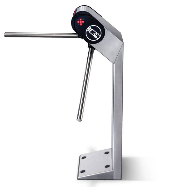 Турникет-трипод PERCo-TTR-08A из нержавеющей стали, с автоматическими планками Антипаника