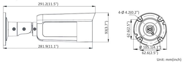 IP-видеокамера 2Мп ColorVu HikVision DS-2CD2T27G2-L (2.8 мм) с LED-подсветкой 60 м