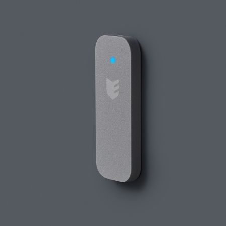 Считыватель бесконтактных карт ESMART® Reader BLE серии STONE Mullion (ER1501), Silverite