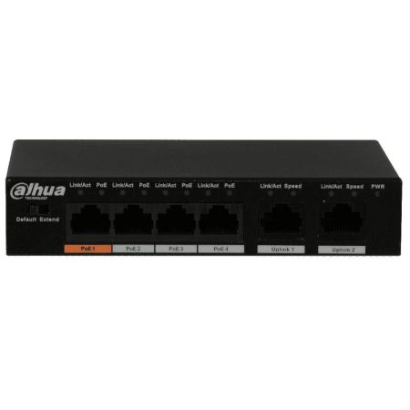Неуправляемый POE коммутатор Dahua DH-PFS3006-4ET-60