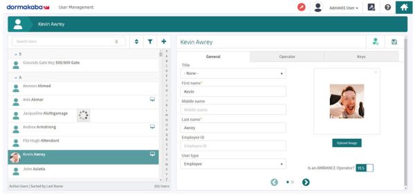 Программное обеспечение dormakaba Ambiance