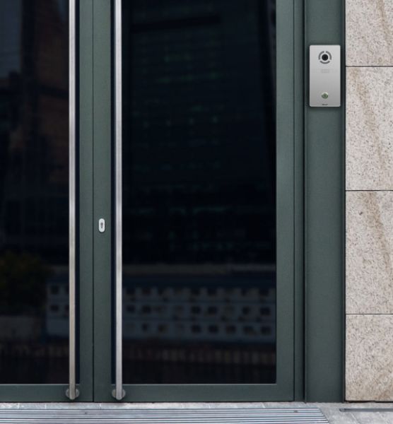 Вызывная панель Bas-IP AV-04SD Silver, накладная