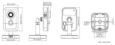 Компактная IP-камера 2Мп HiWatch IPC-C022-G2 (2.8 мм) с PIR-датчиком и микрофоном Компактная IP-камера 2Мп HiWatch IPC-C022-G2 (2.8 мм) с PIR-датчиком и микрофоном