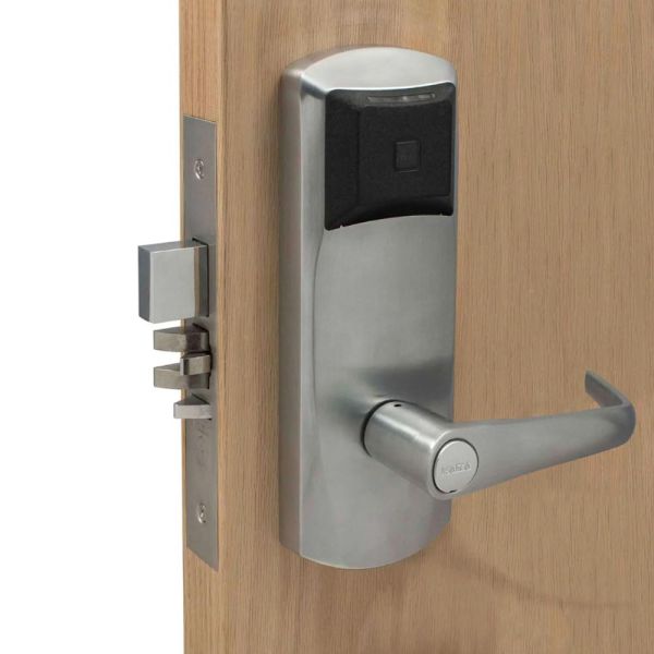 Электронный замок dormakaba Saflok RT Plus ESM, c BLE, матовый хром (79PS03012EF32-626)