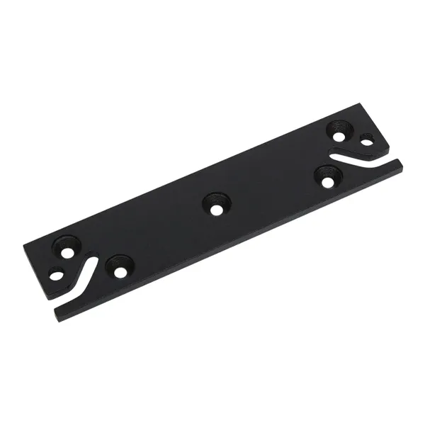 Электромагнитный замок AccordTec ML-300П с планкой, черный