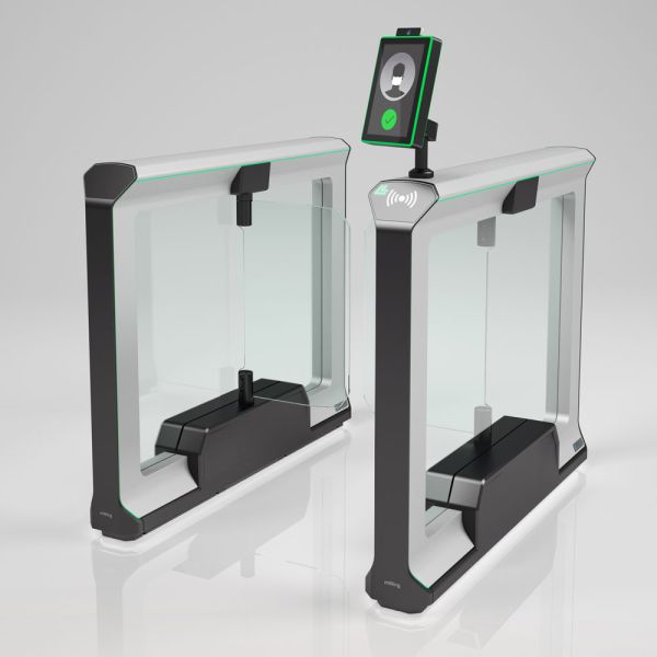 Боковая секция распашного турникета Magnetic mWing FMWI_AL Slave без створок