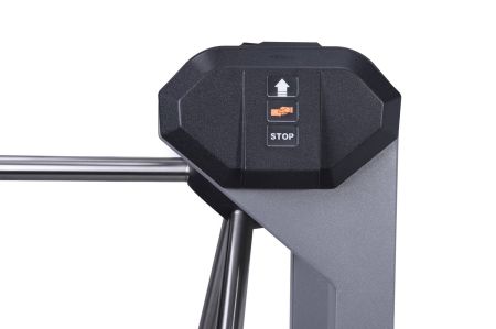 Биометрическая электронная проходная PERCo-KT02.9B с ПО PERCo-WS и модулем WM01, с планками Антипаника