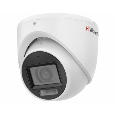 Уличная 5Мп HD-TVI видеокамера HiWatch DS-T503A(B) (3.6 мм) с микрофоном