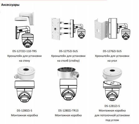 Уличная EyeBall HD-TVI видеокамера 5Мп ColorVu HikVision DS-2CE72HFT-F28 (2.8 мм) с LED подсветкой до 20 м