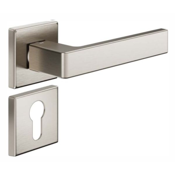 Комплект ручек dormakaba QUATTRO 264/14-ZY с накладкой под евроцилиндр Комплект ручек dormakaba QUATTRO 264/14-ZY с накладкой под евроцилиндр