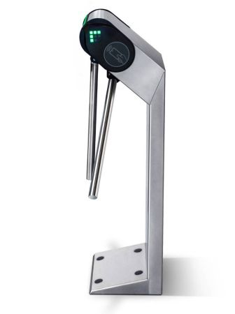 Электронная проходная PERCo-KT08.3A из нержавеющей стали, с автоматическими планками Антипаника