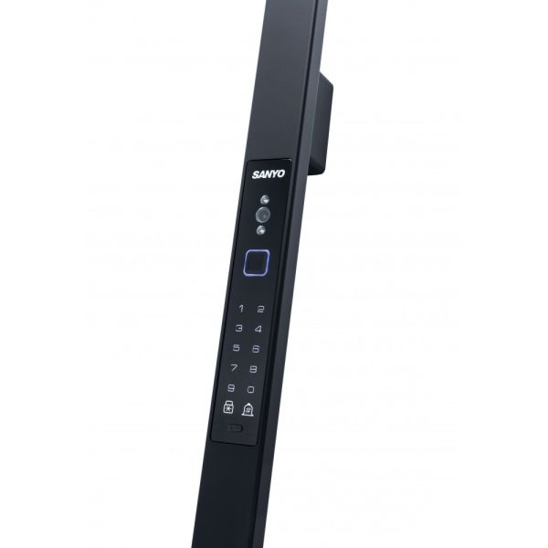 Электронный биометрический замок Sanyo D700 USmart Go с видеонаблюдением, ручка-штанга
