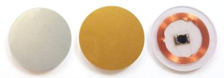 Бесконтактная метка Em-Marine, диск золотой Zorio D25