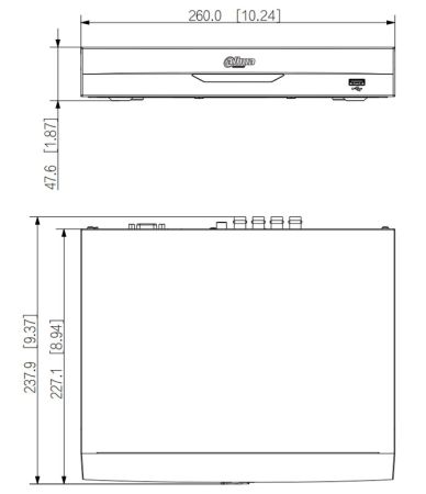 8-канальный HDCVI-видеорегистратор Dahua DH-XVR5108HS-I3 с распознаванием лиц