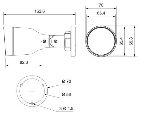 IP-видеокамера уличная 4Мп Dahua DH-IPC-HFW1431S1P-0360B-S4