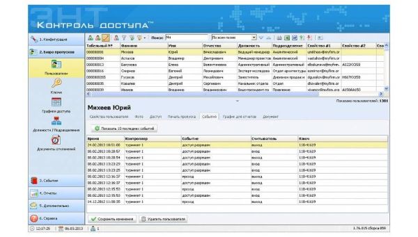 Энт контроль доступа - клиентская часть программного обеспечения для СКУД ЭРА Энт контроль доступа - клиентская часть программного обеспечения для СКУД ЭРА