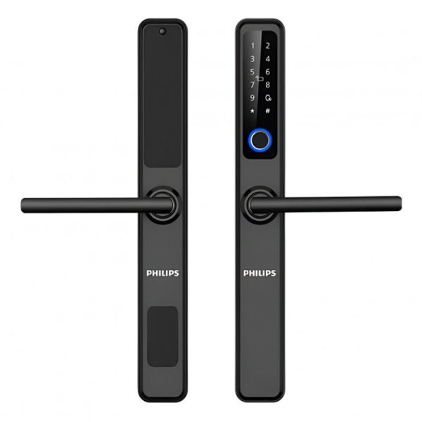 Электронный замок биометрический Philips EasyKey DDL608-5HWS с распознаванием отпечатков пальца
