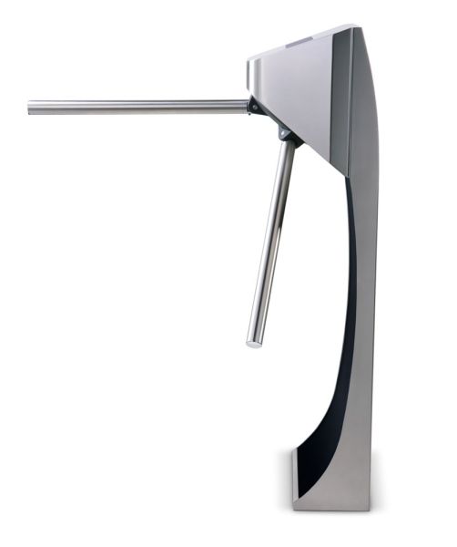 Турникет-трипод моторизованный PERCo TTR-10АB из нержавеющей стали, с автоматическими планками Антипаника