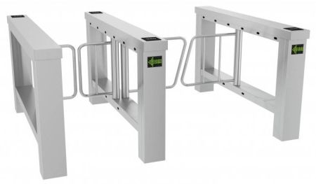 Центральный модуль распашного уличного турникета Cominfo EasyGate WN-M-2W