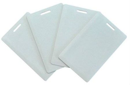 Бесконтактная карта Mifare, толстая (Clamshell) с прорезью, без номера