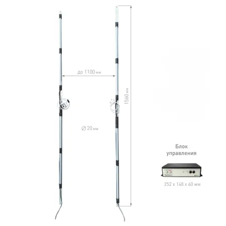 Металлодетектор СКИЗЭЛ Фракталь-С магнитометрический, встраиваемый