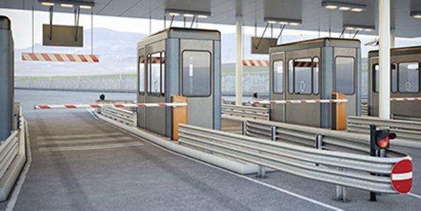 Тумба шлагбаума автоматического Magnetic Toll HiSpeed2, 0.3 сек, длина стрелы до 1.5 м, с детектором петель