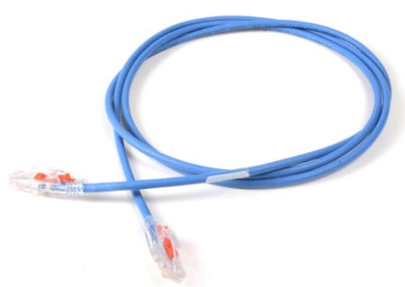 Коммутационный шнур патч-корд с замком Siemon LockIT с фиксирующим механизмом