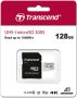 Карта памяти microSDXC Transcend 128 ГБ, TS128GUSD300S-A