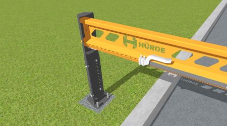 Тумба откатного механического шлагбаума Hurde Block-A10 (11-10)