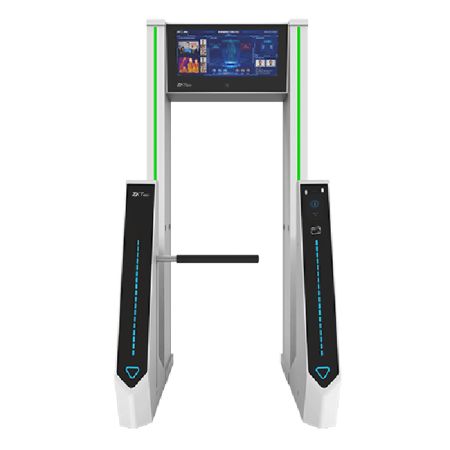 Металлодетектор с турникетом ZKTeco ZK-MD6000S с измерением температуры Металлодетектор с турникетом ZKTeco ZK-MD6000S с измерением температуры