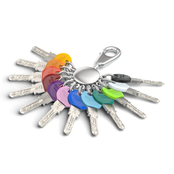 Полуцилиндр dormakaba penta, никель, 3 ключа