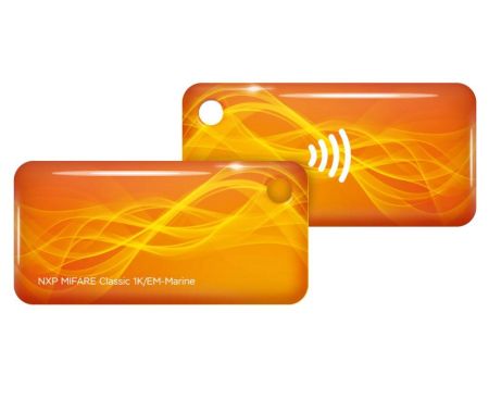 Брелок комбинированный EM-Marine + Mifare Plus SE 1K, 4/7 byte UID (и режим SL1 (Classic ))