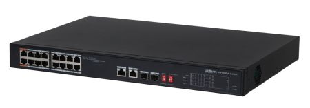 Управляемый POE коммутатор 18-портовый Dahua DH-PFS3218-16ET-135
